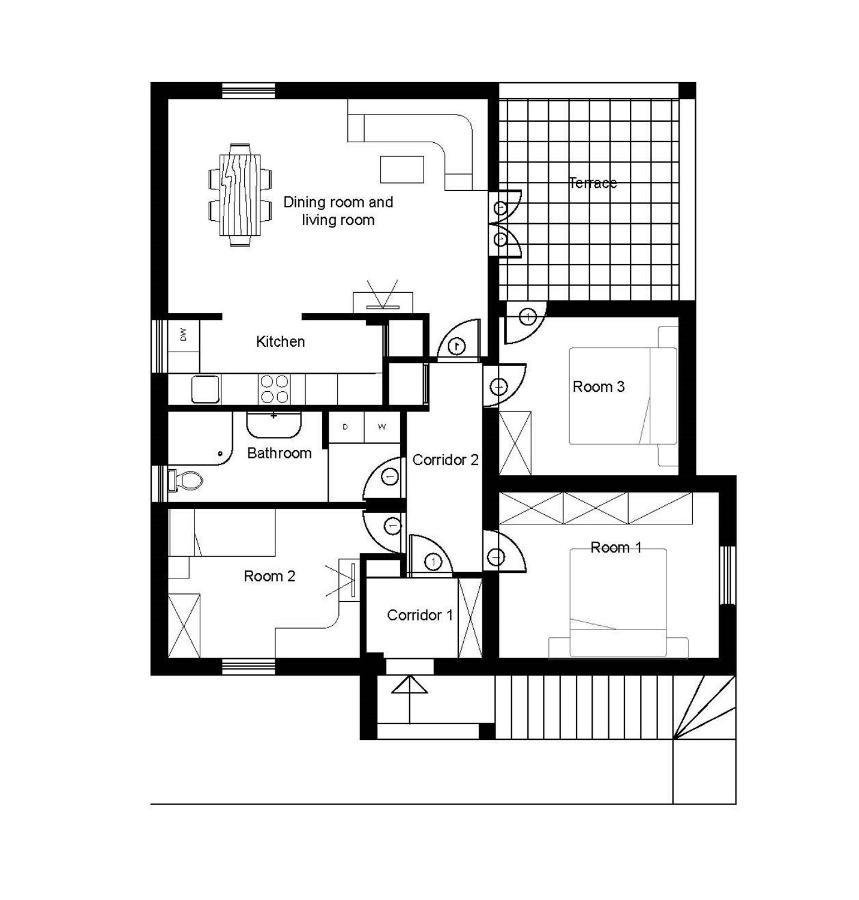 Apartmani Beba Omišalj Εξωτερικό φωτογραφία